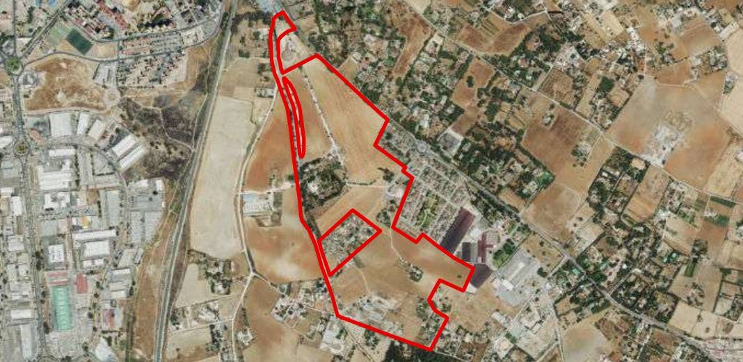 El suelo de Geraldino, en la zona Sur.