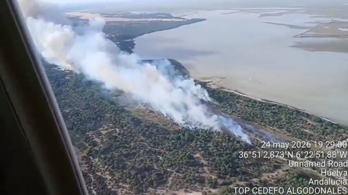 La Junta cree que el incendio de Doñana puede ser intencionado: las hermandades de Cádiz que vuelven este lunes mantienen su ruta