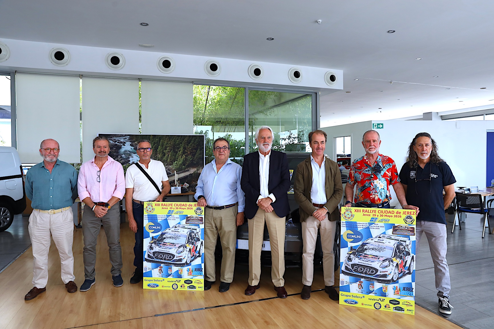 La presentación del Rally Ciudad de Jerez. - La presentación del Rally Ciudad de Jerez.