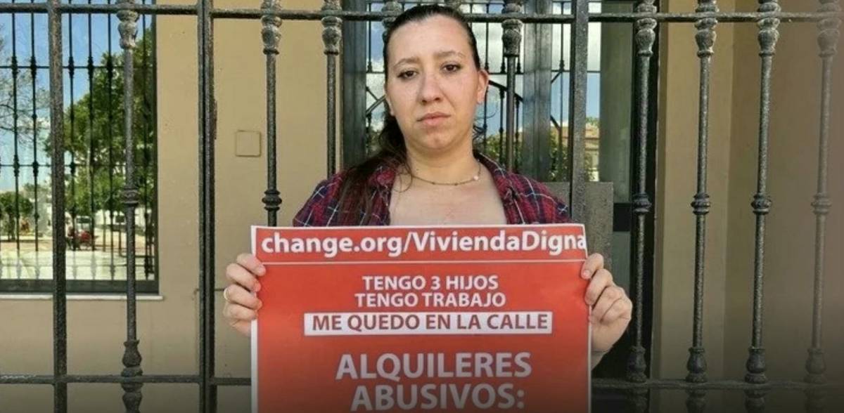 La desesperación de una familia de La Línea que no encuentra alquiler: tienen tres hijos menores, dos de ellos con necesidades especiales