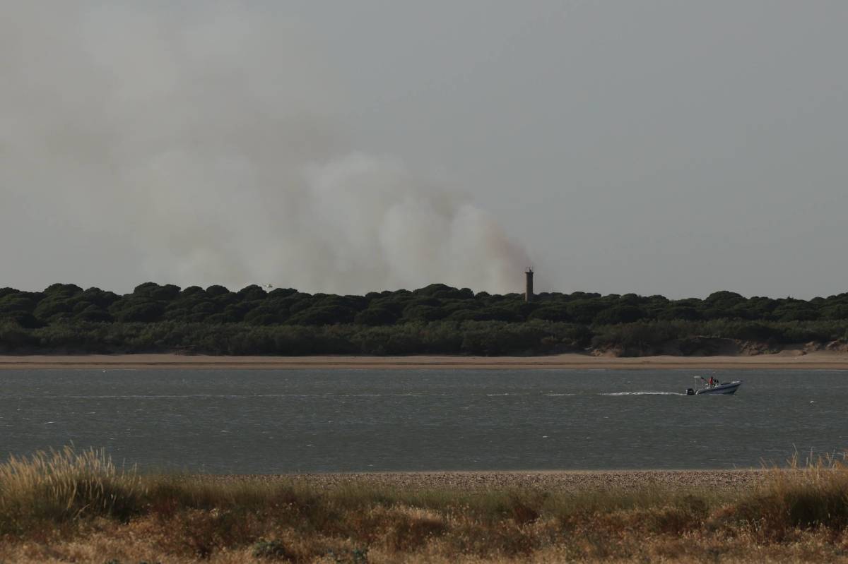 El incendio en Doñana a la vuelta del Rocío