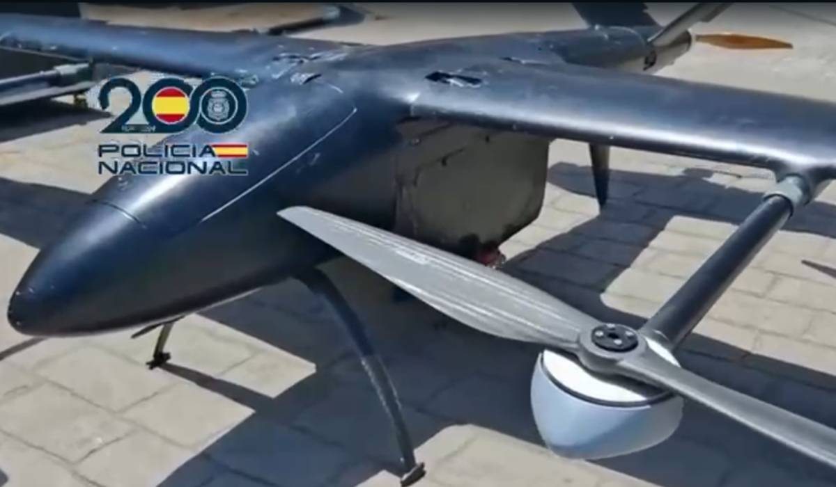 Drones de cuatro metros para cruzar droga por el Estrecho: cae una red entre Cádiz y Álava
