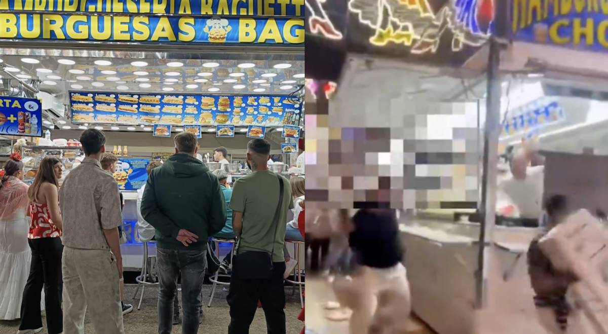La hamburguesería cordobesa que vivió una pelea a sillazos en plena Feria no da crédito al apoyo recibido: 
