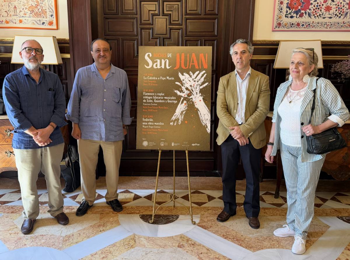 La Cátedra de Flamencología de Jerez dedica sus Noches de San Juan a Pepe Marín, la copla y Fosforito
