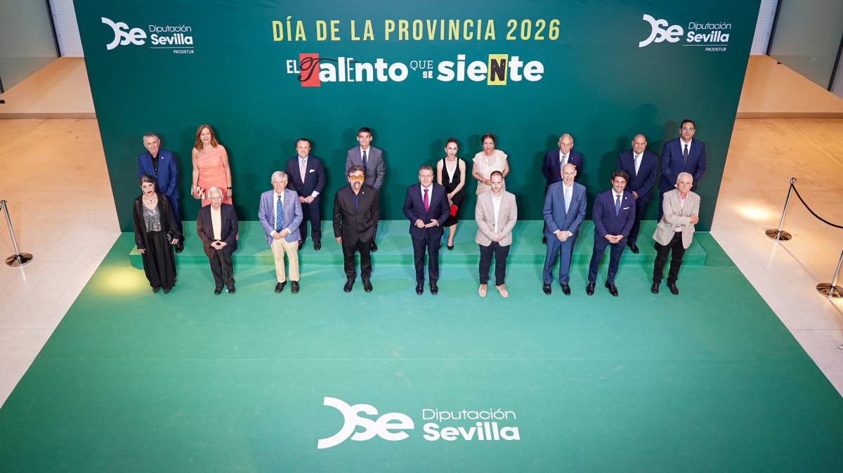 Medallas de oro diputación de Sevilla 