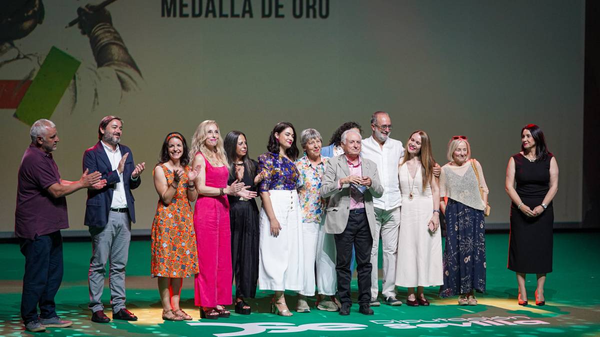Medallas de oro diputación de Sevilla 