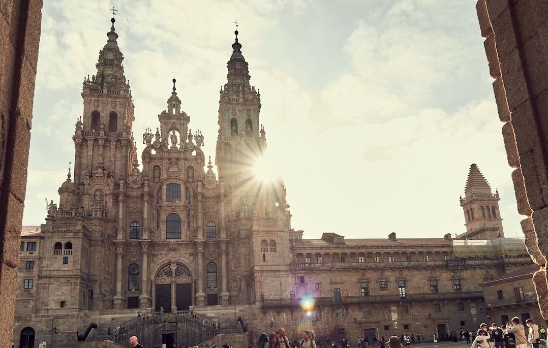 Plaza del Obradoiro, en Santiago de Compostela, en una imagen de Nick O'Brian. - 