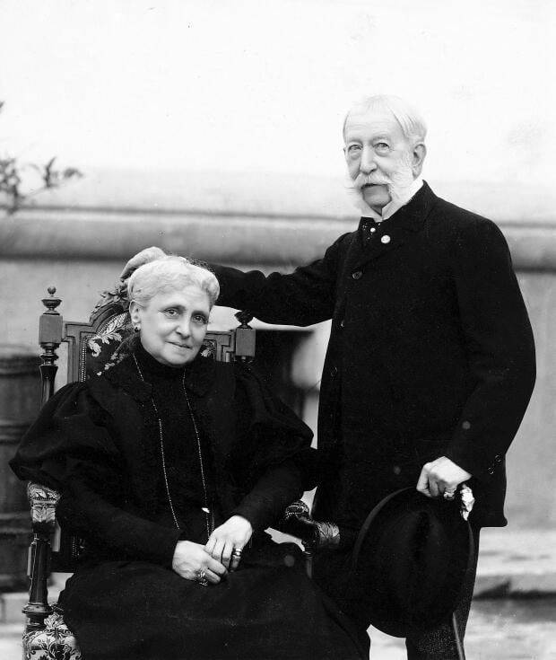 D. José Moreno de Mora y Dª Micaela de Aramburu, en 1908. - D. José Moreno de Mora y Dª Micaela de Aramburu, en 1908.