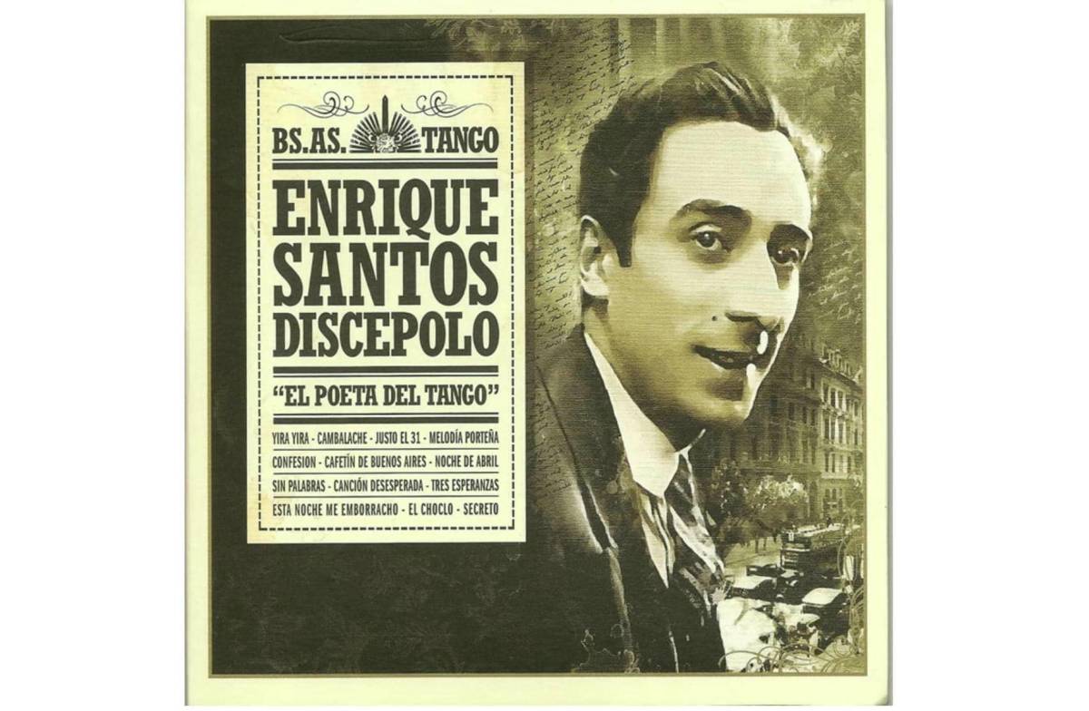 Enrique Santos, compositor del tango 'Cambalache'. - 