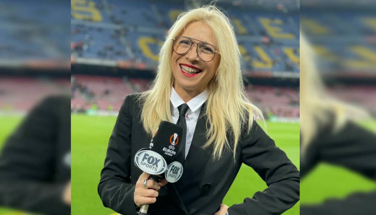 La periodista Lola Hernández. - 