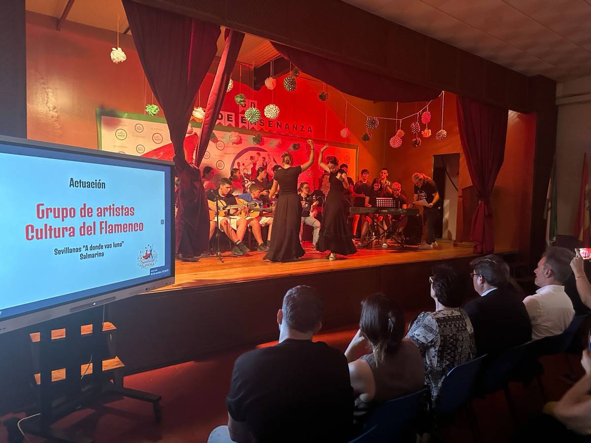 El flamenco como herramienta educativa: los alumnos del IES Doñana crean un festival en Sanlucar de Barrameda