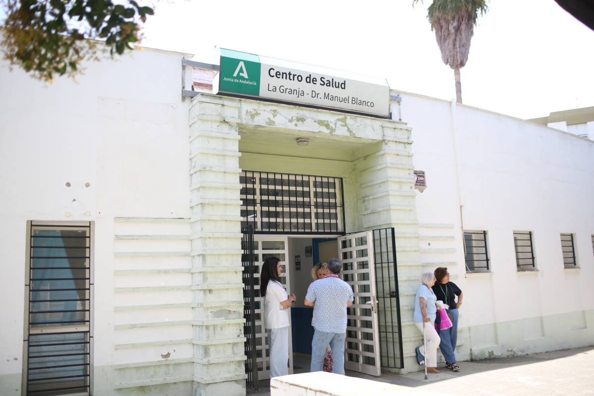 Concentración agresiones centro de Salud la Granja - DR. Manuel Blanco, Jerez 