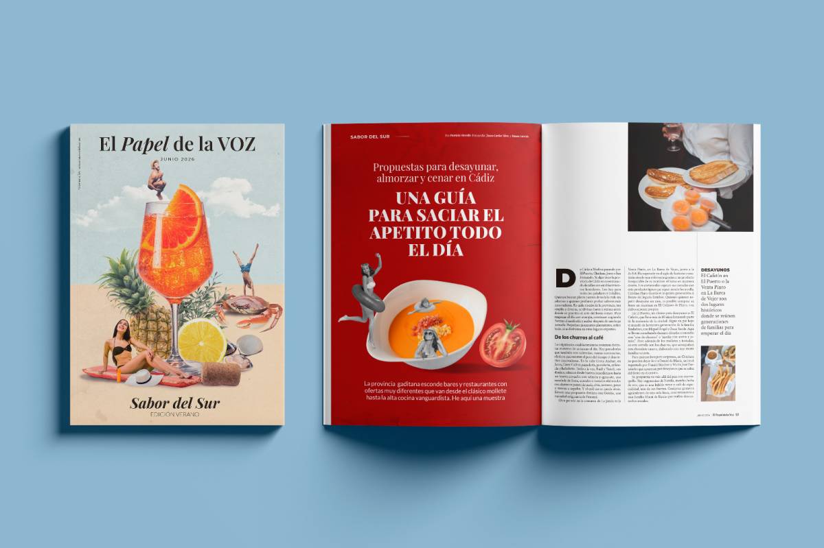 Ya puedes leer El Papel de La Voz, edición Sabor del Sur 2026: planes, bares e ideas para 'exprimir' el verano en Andalucía