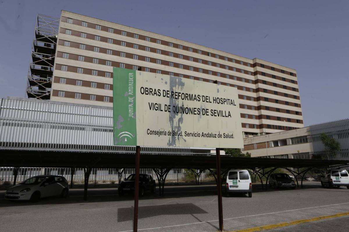 El hospital cuando era el Vigil de Quilñones. - 