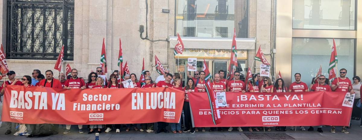 Una protesta en Sevilla.