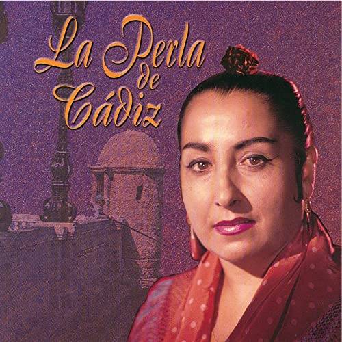 Portada del disco LP, con la imagen de La Perla de Cádiz, usada como modelo por la escultora.