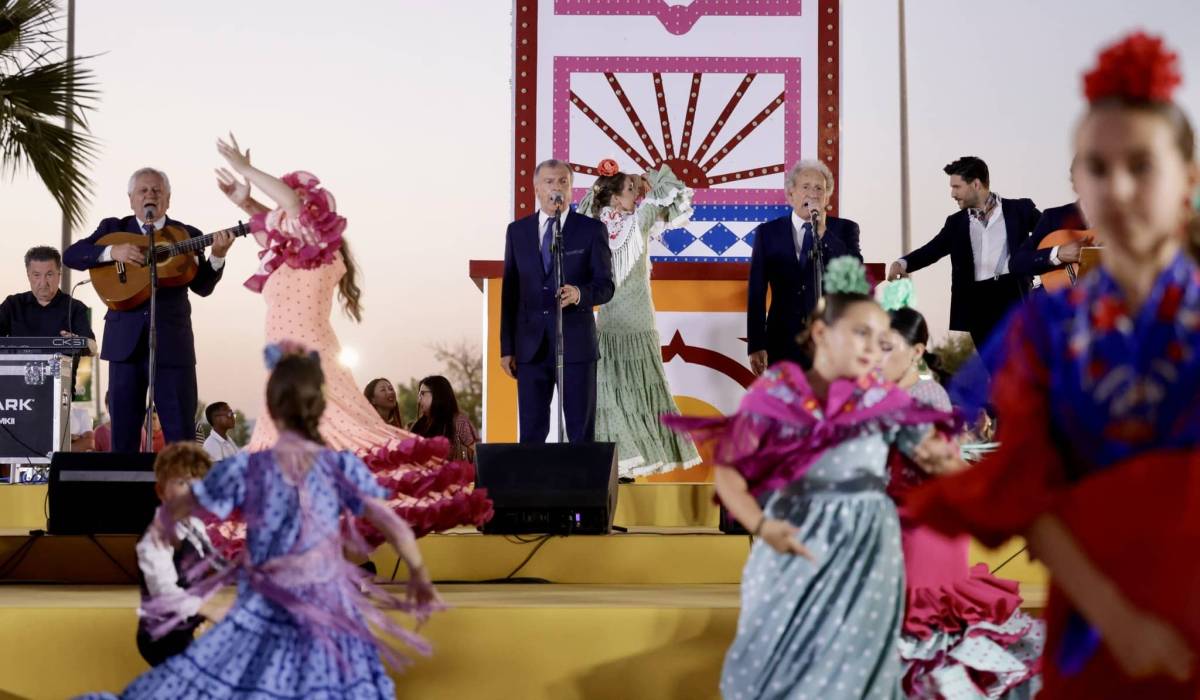 La presencia de Amigos de Gines en la inauguración de la Feria del Abrazo en La Rinconada - La presencia de Amigos de Gines en la inauguración de la Feria del Abrazo en La Rinconada