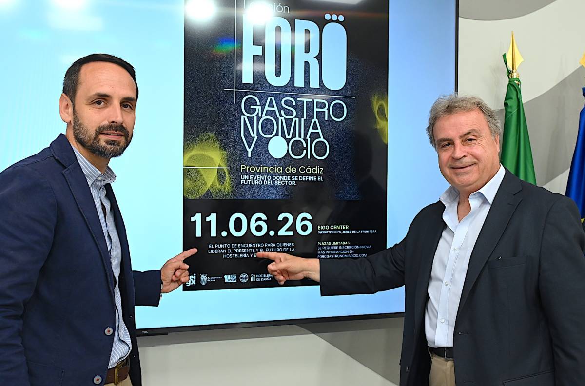 Jerez acogerá el primer Foro de Gastronomía y Ocio: plazas limitadas en Eigo Center