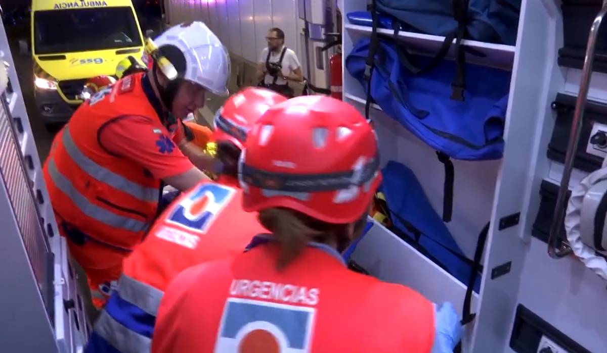 Córdoba pone a prueba sus emergencias en un gran simulacro en el Túnel de los Omeyas