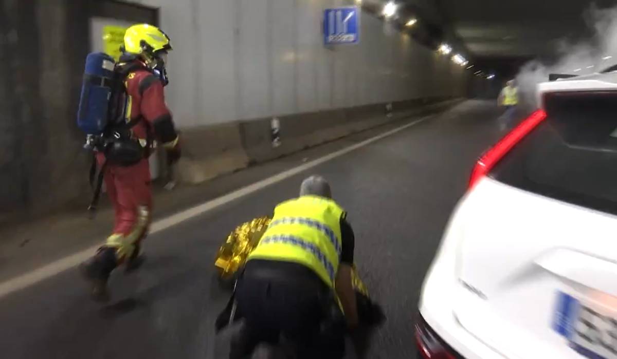 Momentos de tensión en el simulacro en Córdoba