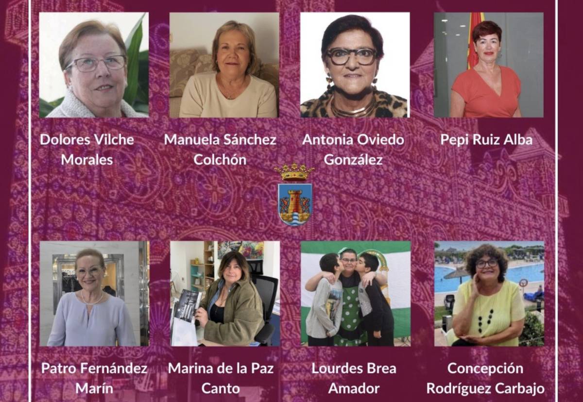 Las ocho 'heroínas invisibles' de la Feria de Chiclana: de la limpiadora de una iglesia a la fundadora de un videoclub