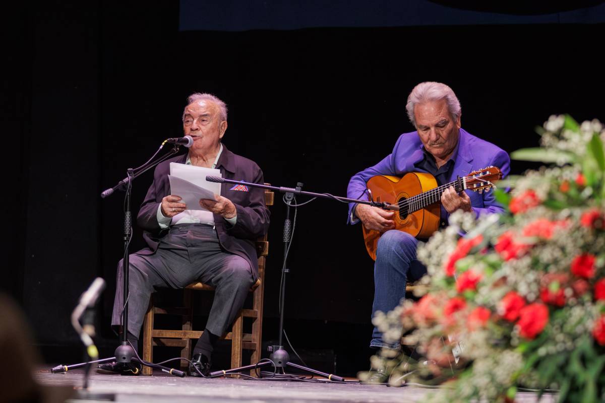 PEPE MARÍN HOMENAJE CATEDRA FLAMENCOLOGIA