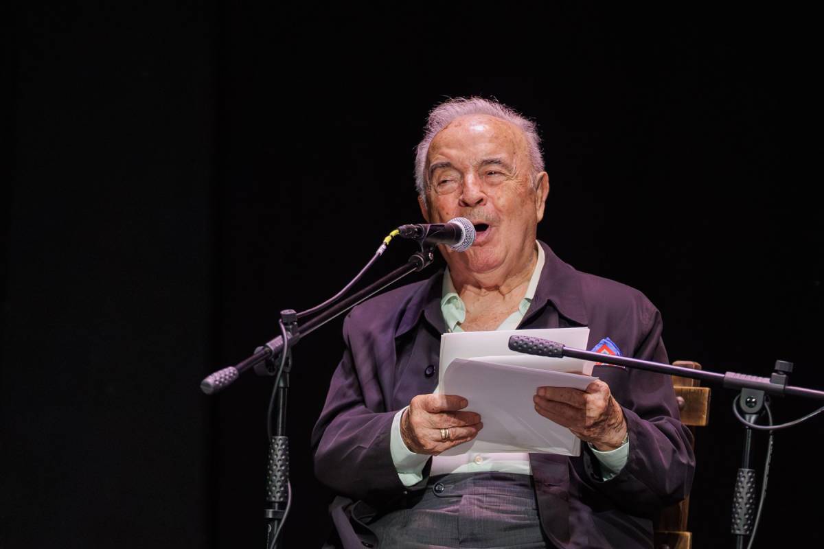 Homenaje a una vida dedicada al teatro, la radio y el flamenco: 