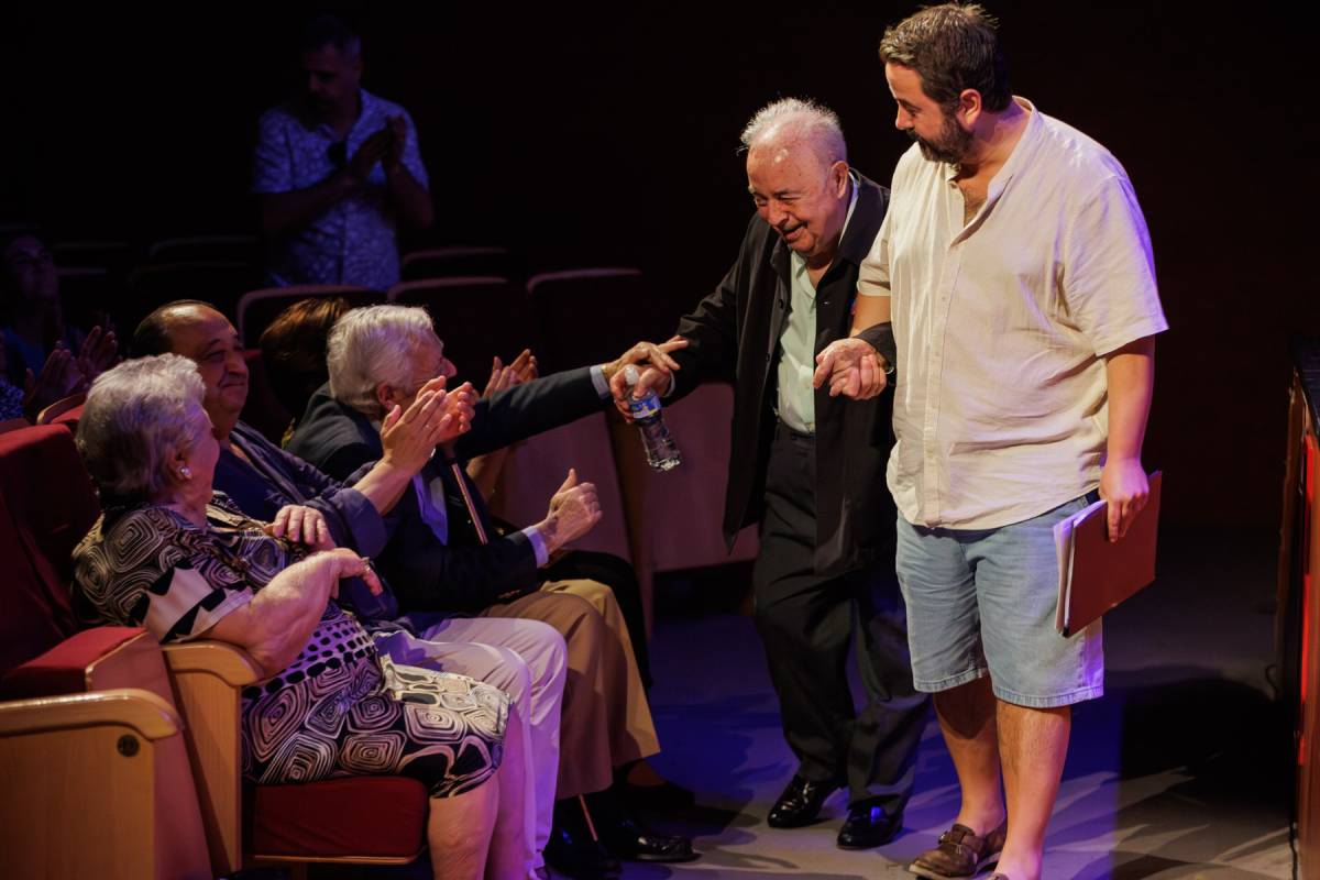 PEPE MARÍN HOMENAJE CATEDRA FLAMENCOLOGIA