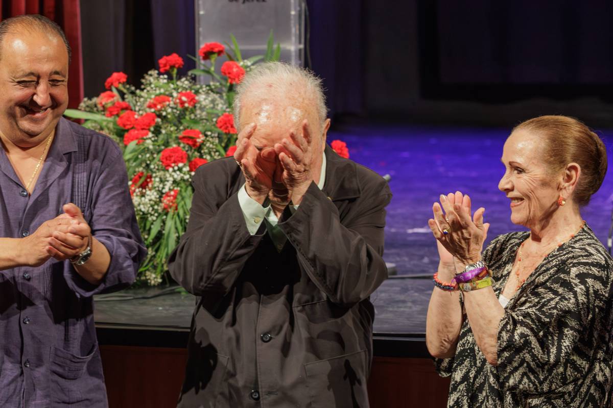 PEPE MARÍN HOMENAJE CATEDRA FLAMENCOLOGIA