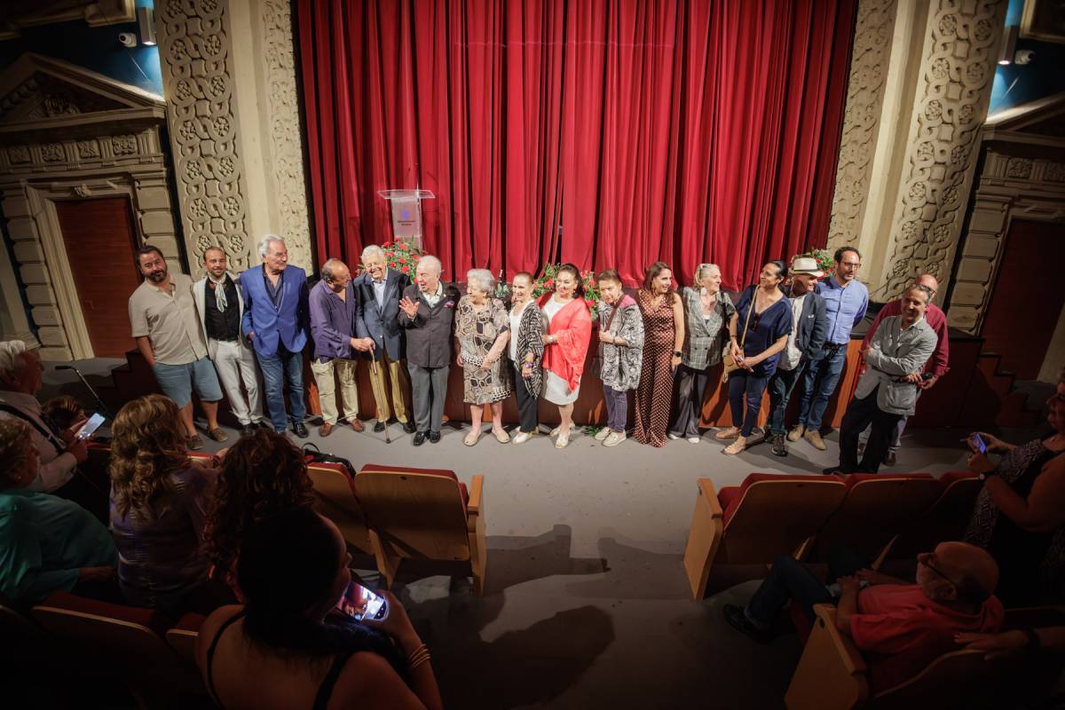 PEPE MARÍN HOMENAJE CATEDRA FLAMENCOLOGIA