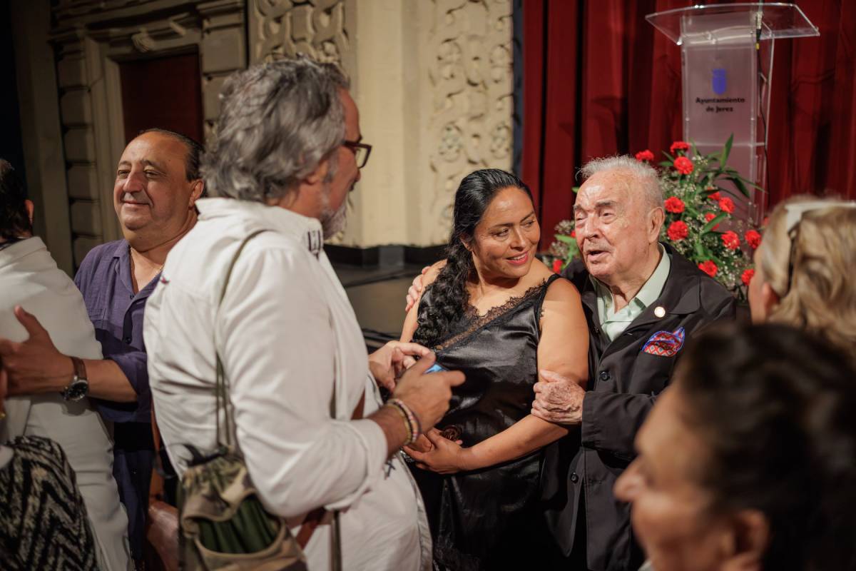 PEPE MARÍN HOMENAJE CATEDRA FLAMENCOLOGIA