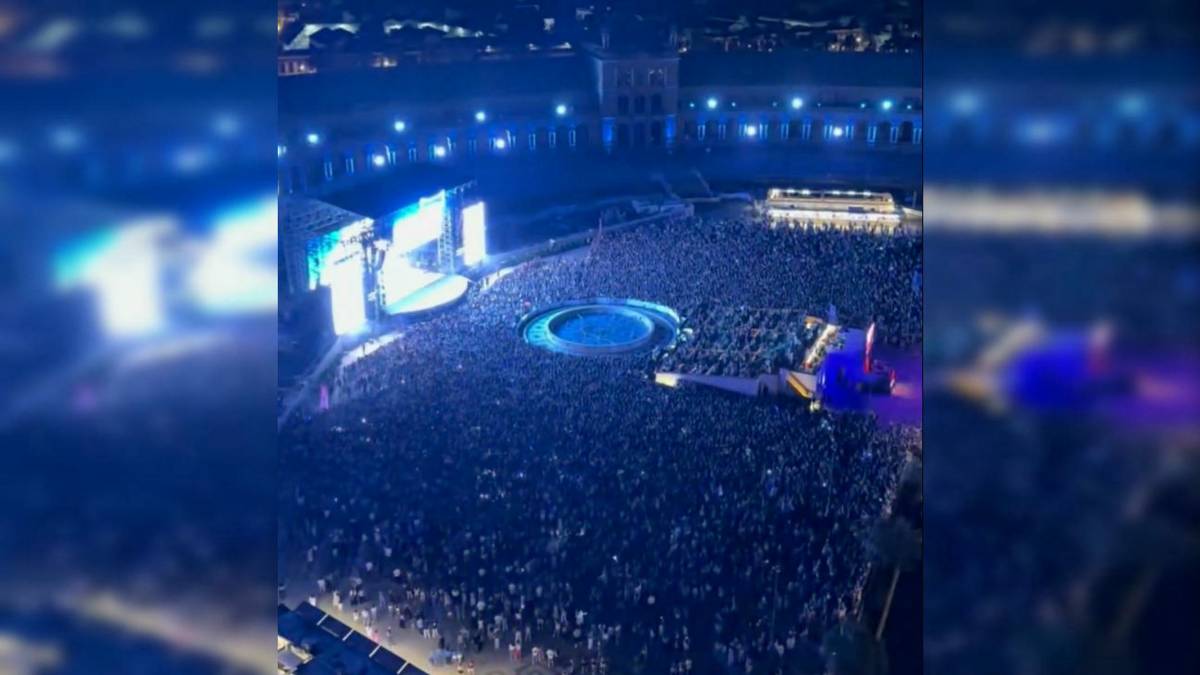 Primer concierto del Icónica Sevilla Fest y primeras quejas por convertir la Plaza de España en una 