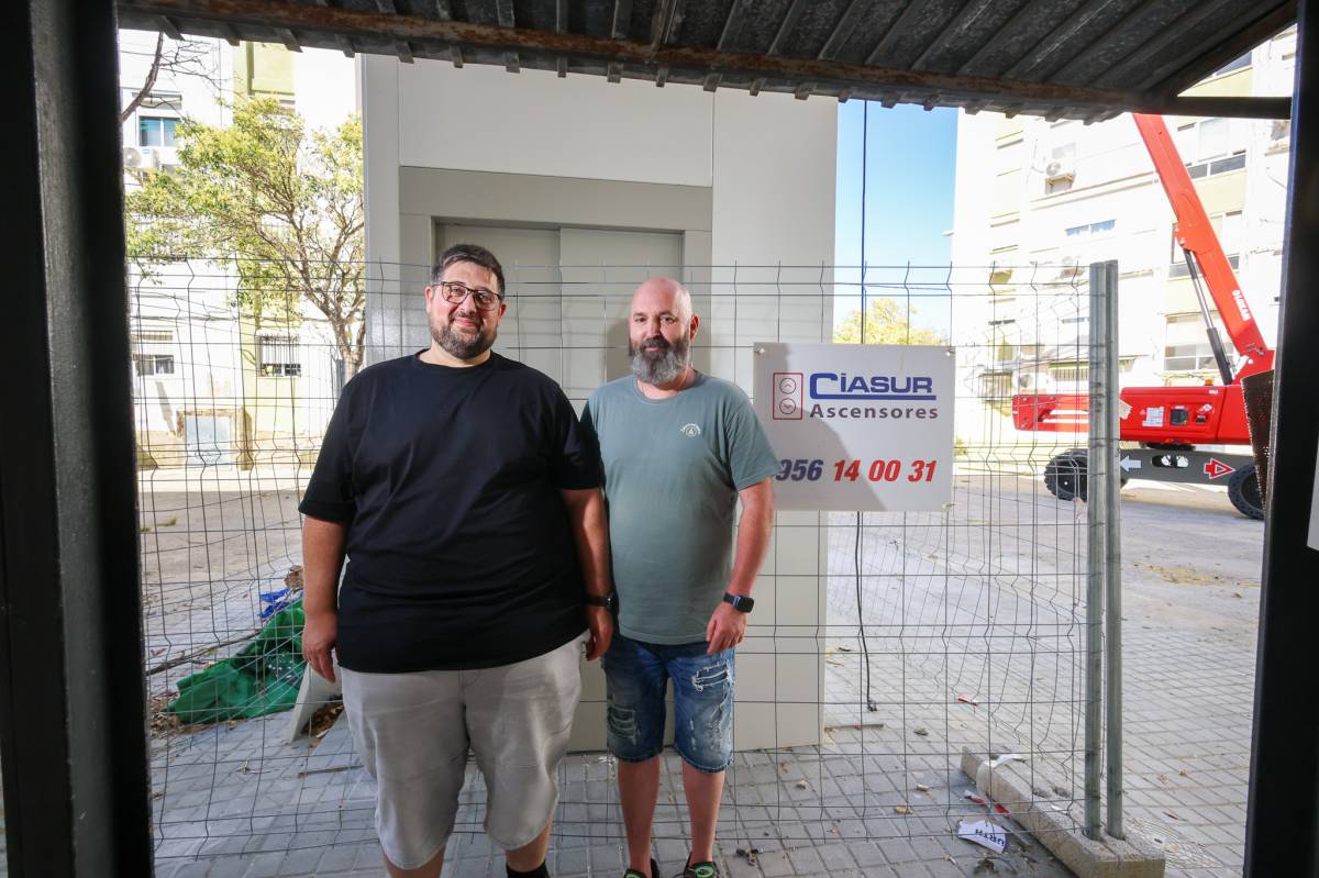 La nueva vida de 40 familias gracias a los ascensores en Santo Tomás de Aquino: 