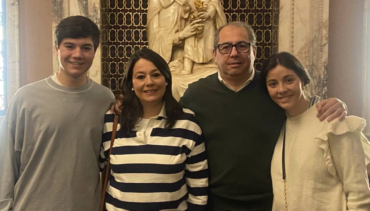 Una familia de Jerez formará parte del protocolo más cercano al Papa en Madrid: 