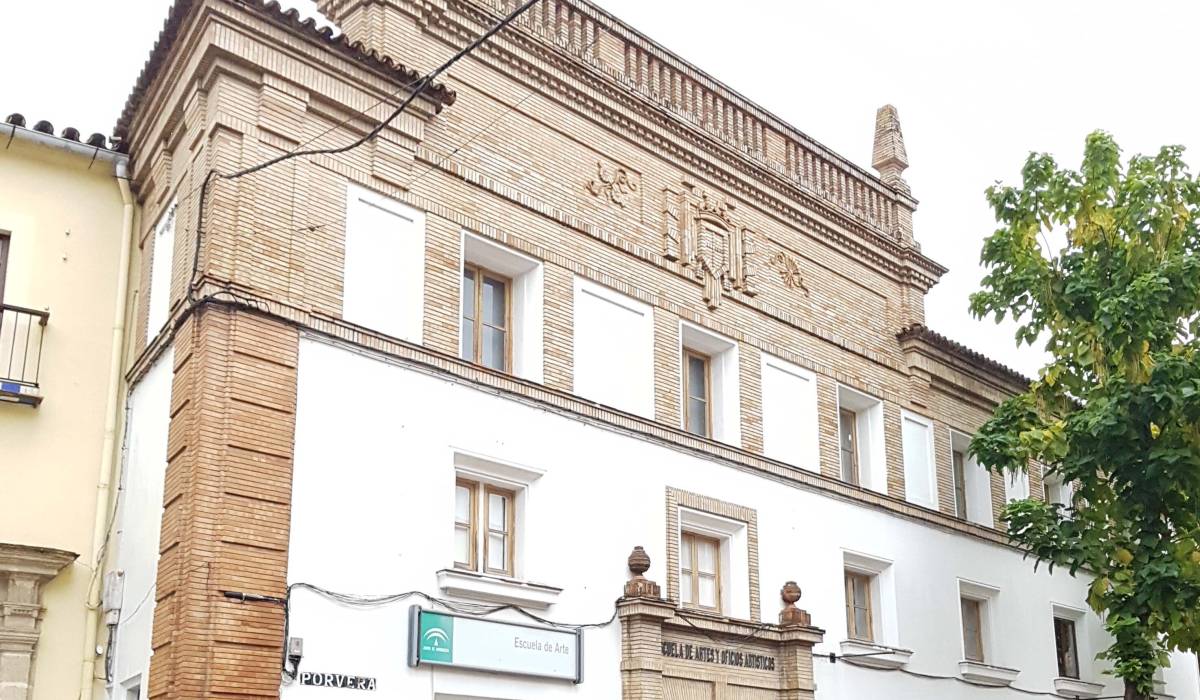 Así serán las amplias reformas en uno de los edificios educativos más importantes del centro de Jerez, la Escuela de Arte en Porvera