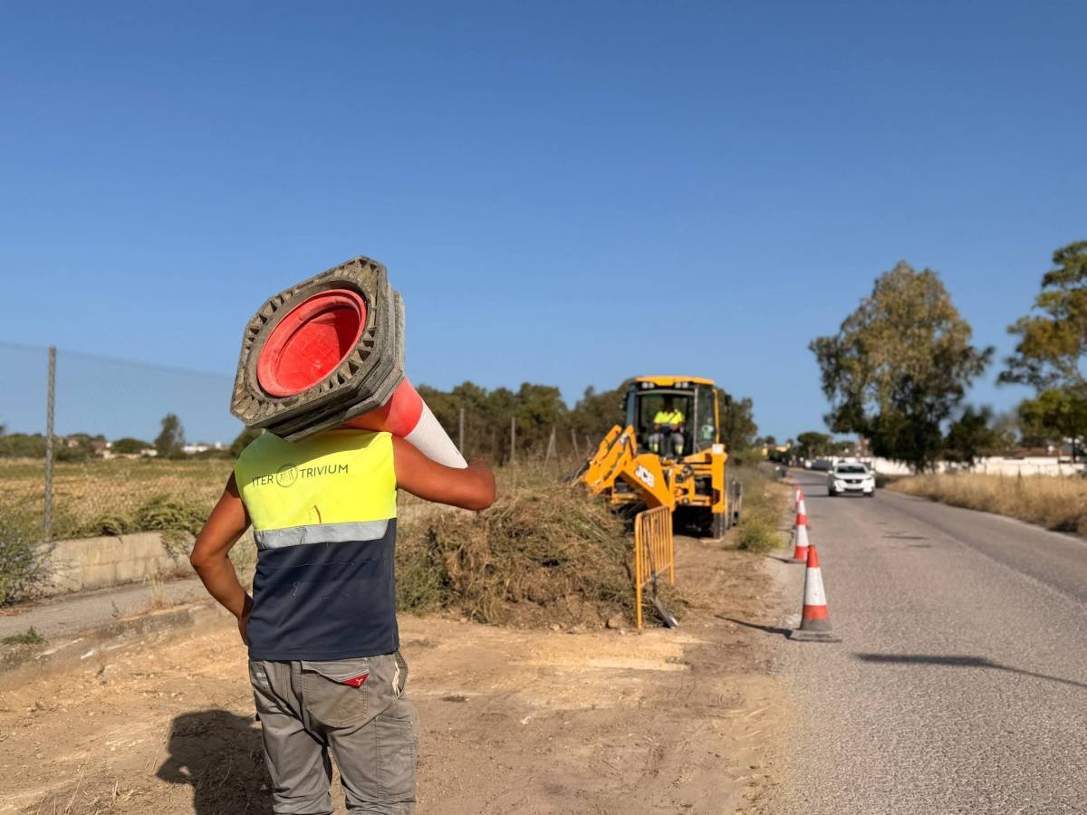 Chiclana inicia la transformación de una importante carretera 
