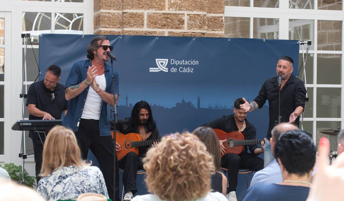 La nueva 'pareja' de Andy después de Lucas es Nolasco: así suena la actuación en directo, que sonará en el Falla y en la Sierra de Cádiz
