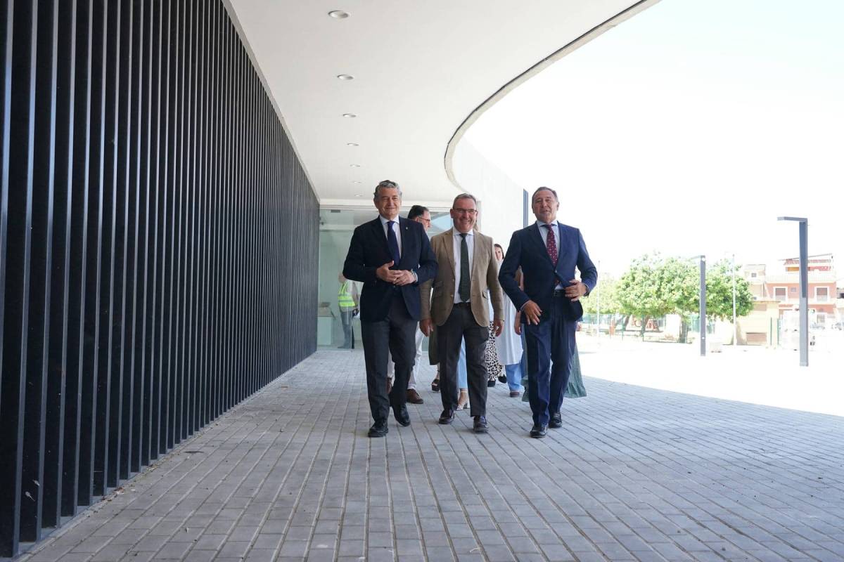 Las futuras instalaciones del centro de salud de El Cuervo.