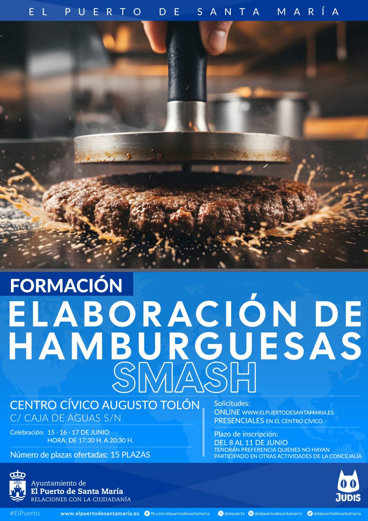 El cartel del curso.