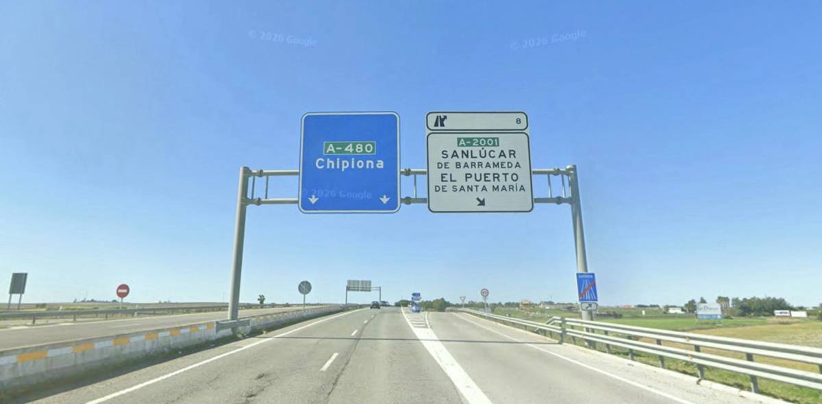 Un motorista que trasladó el 'circuito' a Sanlúcar durante el Gran Premio: pillado a 191 km/h en la autovía A-480