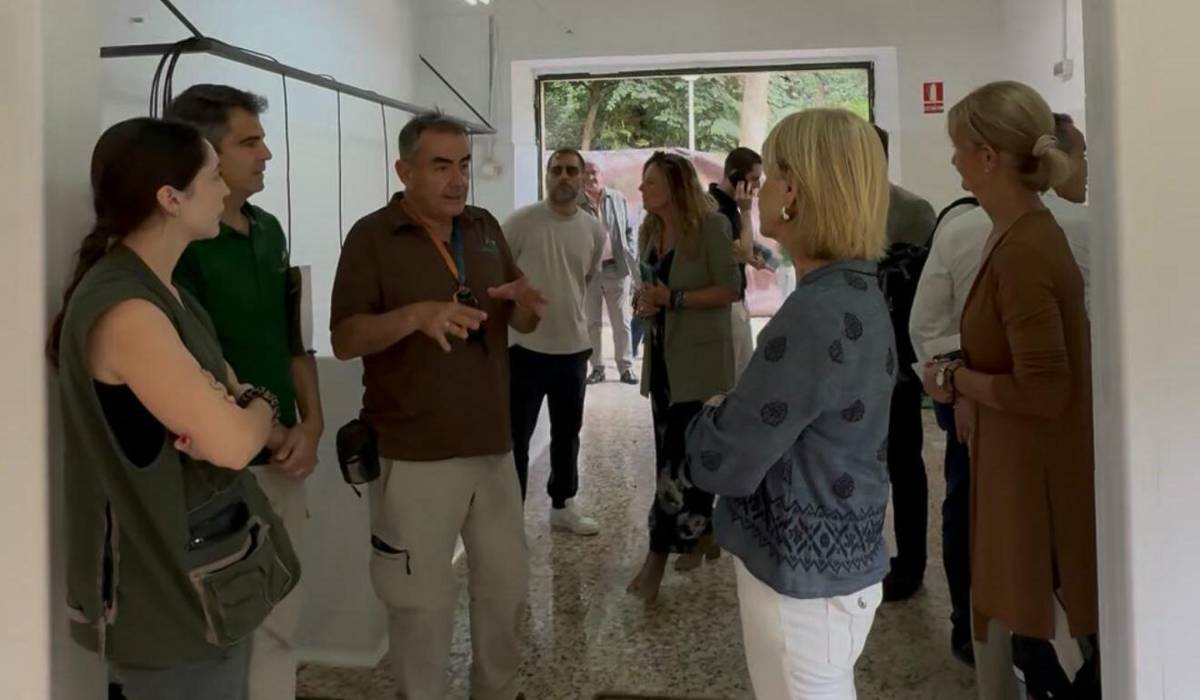 La alcaldesa visita las instalaciones del Centro de Conservación de la Biodiversidad en el que se han acometido diversas obras de mejora - La alcaldesa visita las instalaciones del Centro de Conservación de la Biodiversidad en el que se han acometido diversas obras de mejora