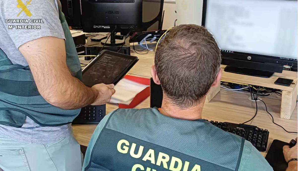 Imagen de archivo de una investigación de la Guardia Civil. - 