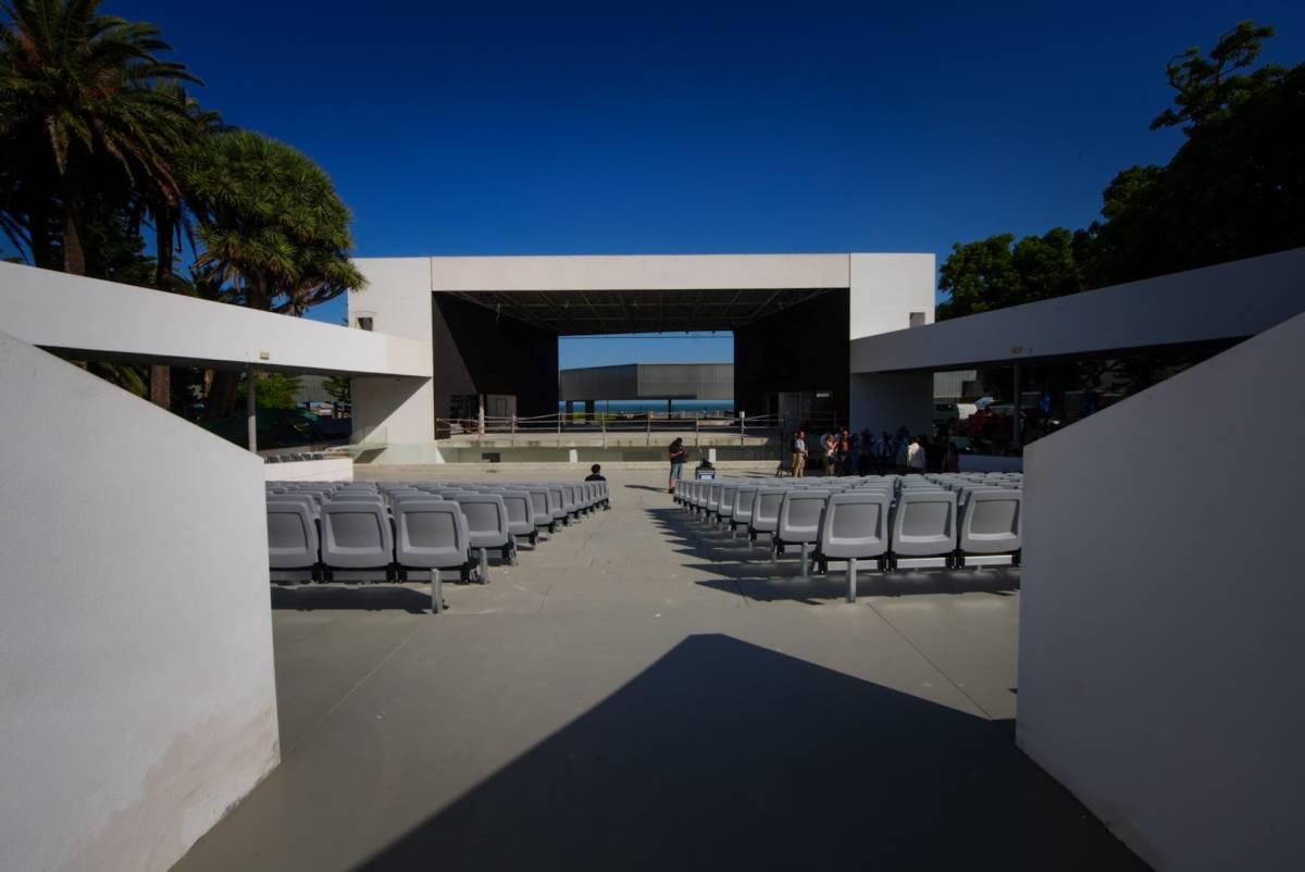 Teatro Pemán en el Parque Genovés de Cádiz. - José María Reyna 
