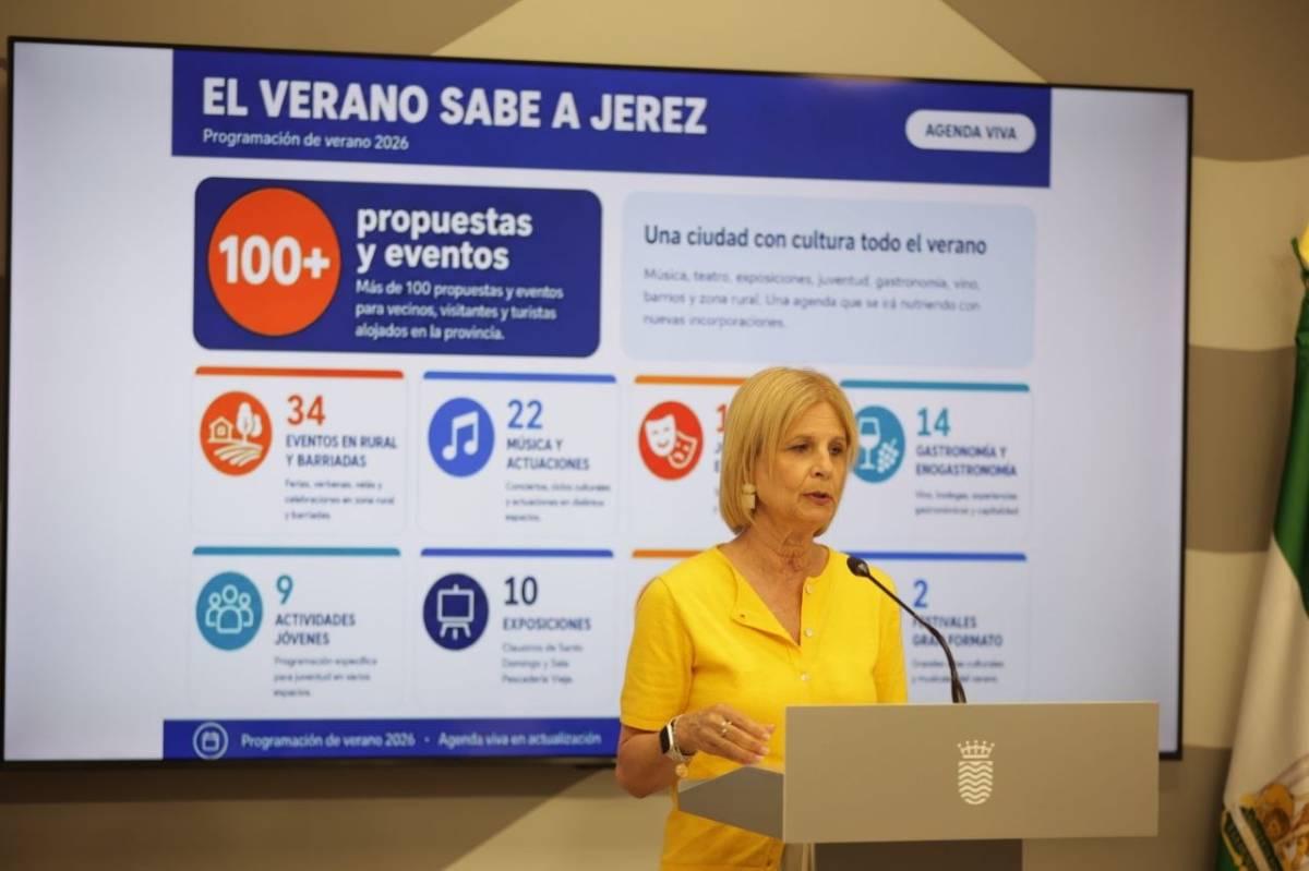 Jerez presenta su agenda del verano: la reina Letizia, la Vuelta, libros, parada hípica y 107 actividades