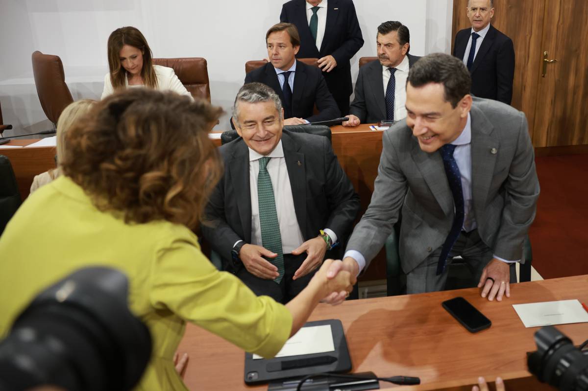 Parlamento Andalucia constitución primera sesión 