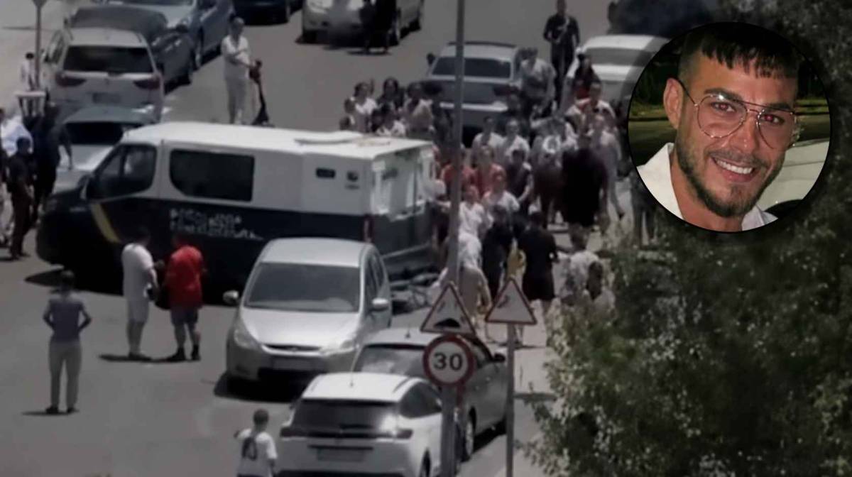 Agentes heridos por una falsa alarma sobre el presunto homicida del padre asesinado tras ir a comprar dulces para sus hijos