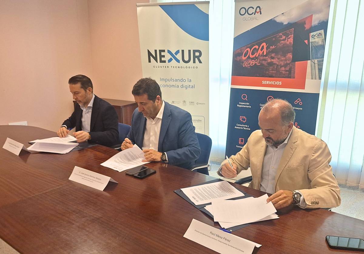 Una multinacional con presencia en 90 países apuesta por Jerez para apoyar al clúster tecnológico Nexur, de IA a ciberseguridad