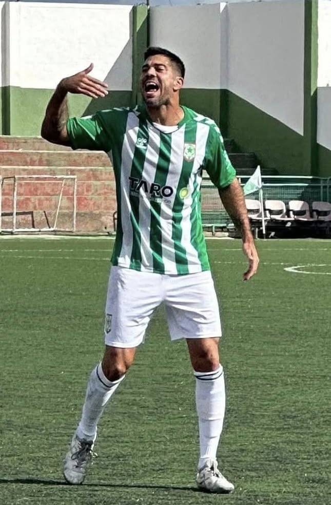 Aythami Artiles, en la Estrella, equipo de la regional canaria.