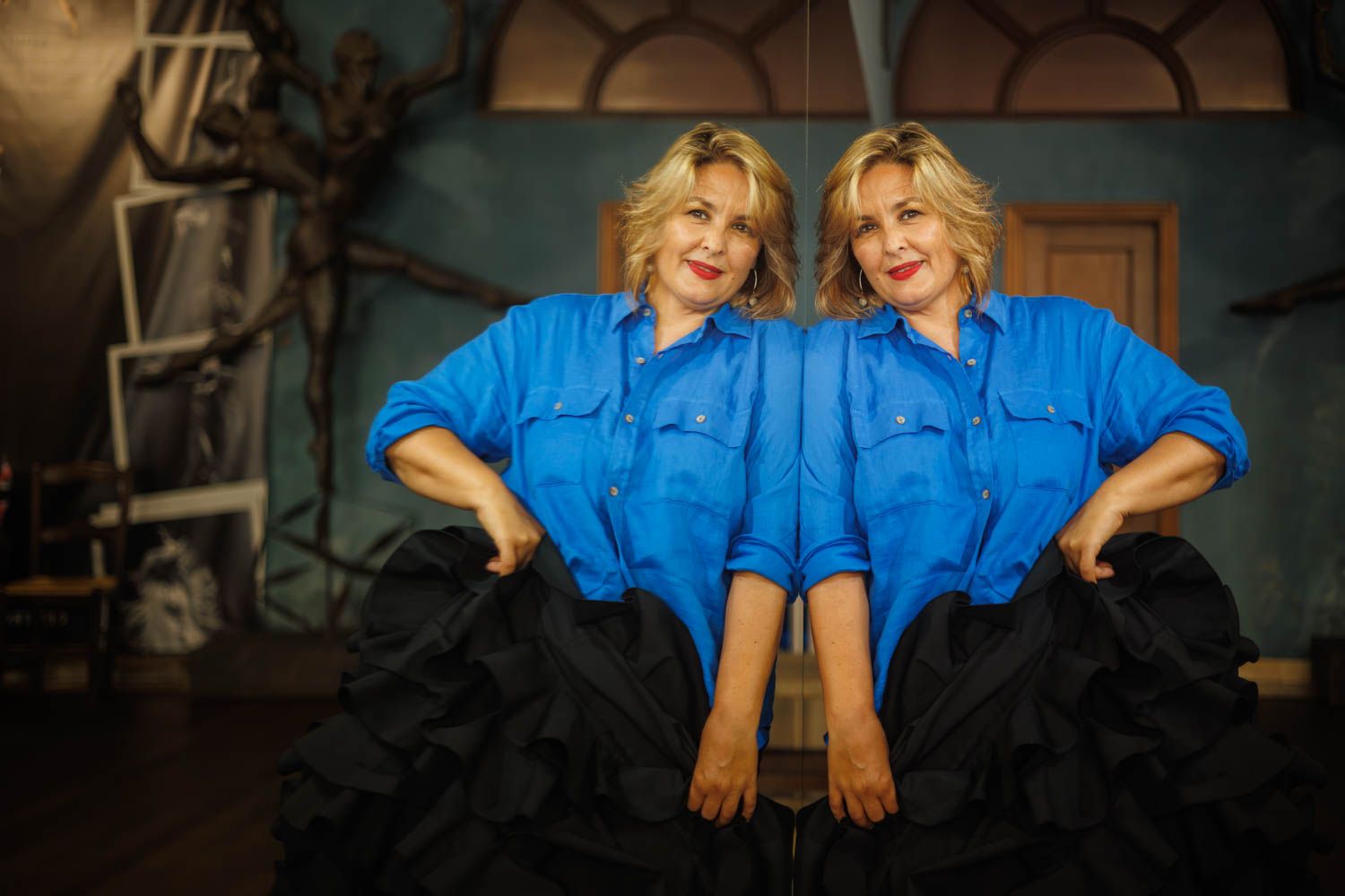 María del Mar Moreno, bailaora y maestra: 