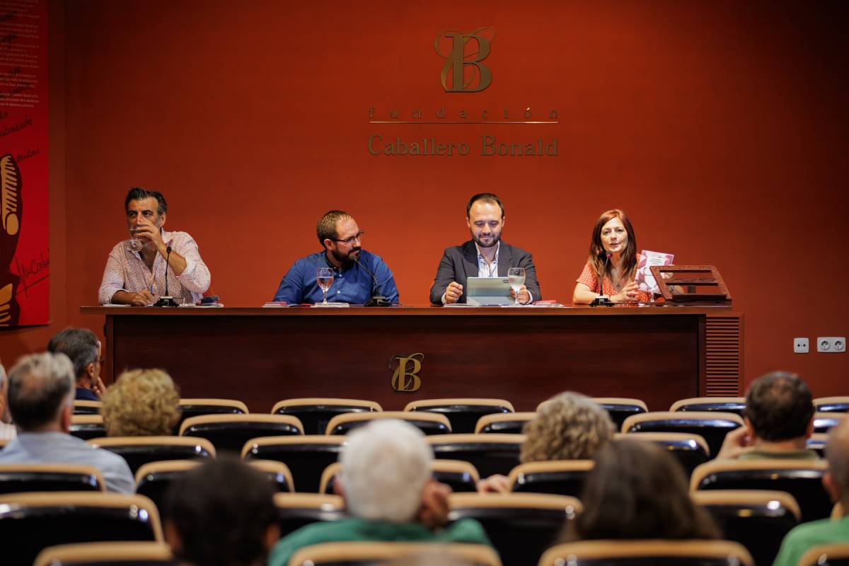 SERGIO MORENO PRESENTACION LIBRO FUNDACION CABALLERO BONALD